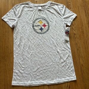 NFL Steelers Apparel Women's White T-Shirt